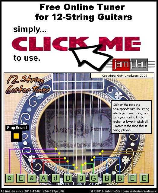 12-String Guitar Tuner (in WestmanJams)