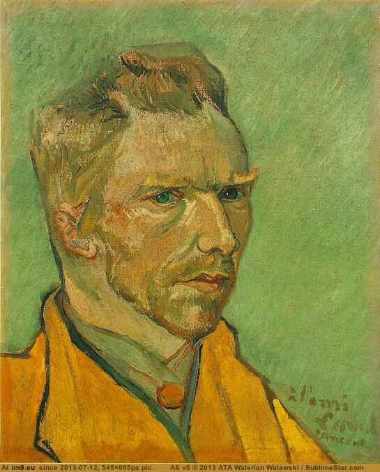 1888 Self-Portrait (in Vincent van Gogh Paintings - 1888-89 Arles)