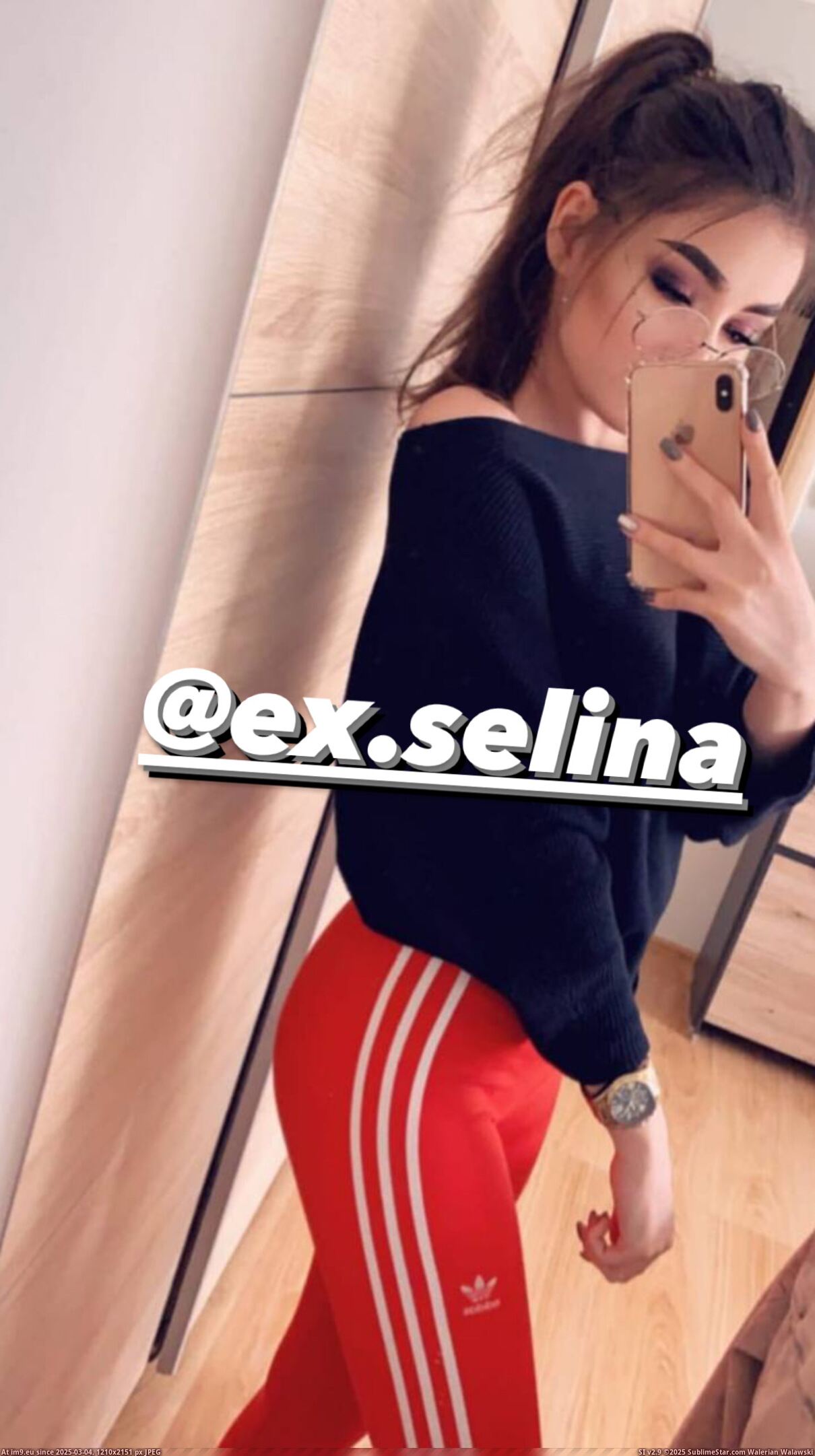 Egirl Selina Saraev exposed on Instagram
