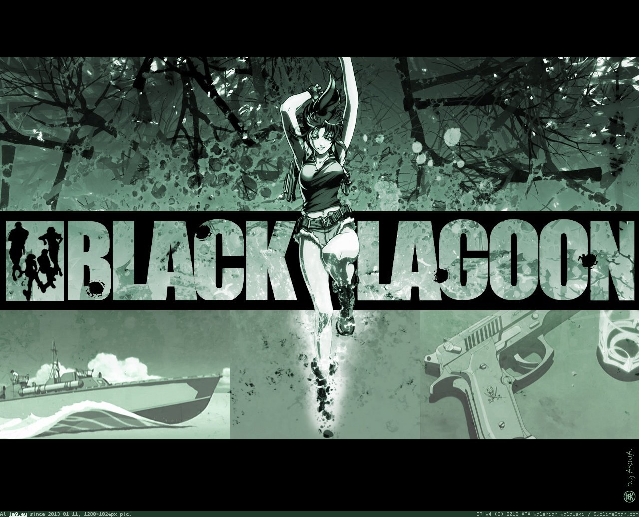 Pic. #Black #Lagoon #1280x1024 #Anime, 235246B – Anime wallpapers and pics