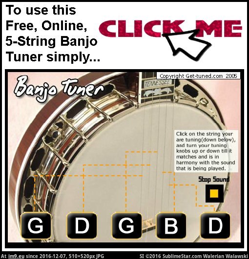 5-String Banjo Tuner (in WestmanJams)