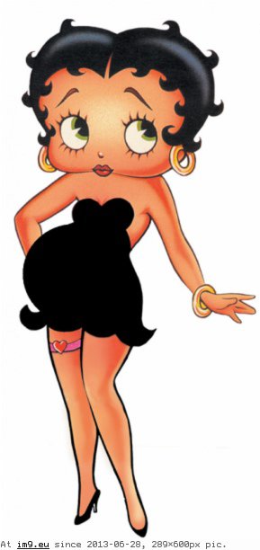525425435 (in Pregnant Betty Boop)