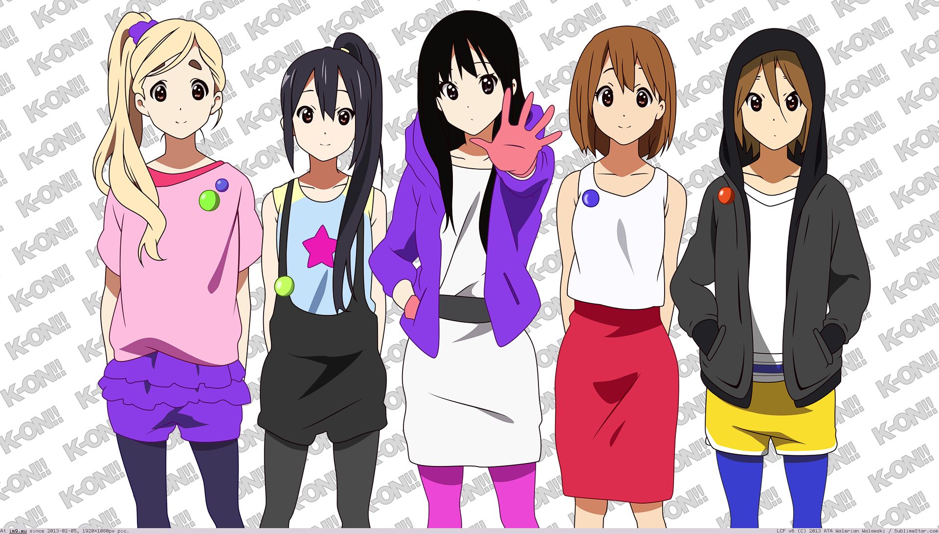 akiyama mio, nakano azusa, hirasawa yui, tainaka ritsu, and