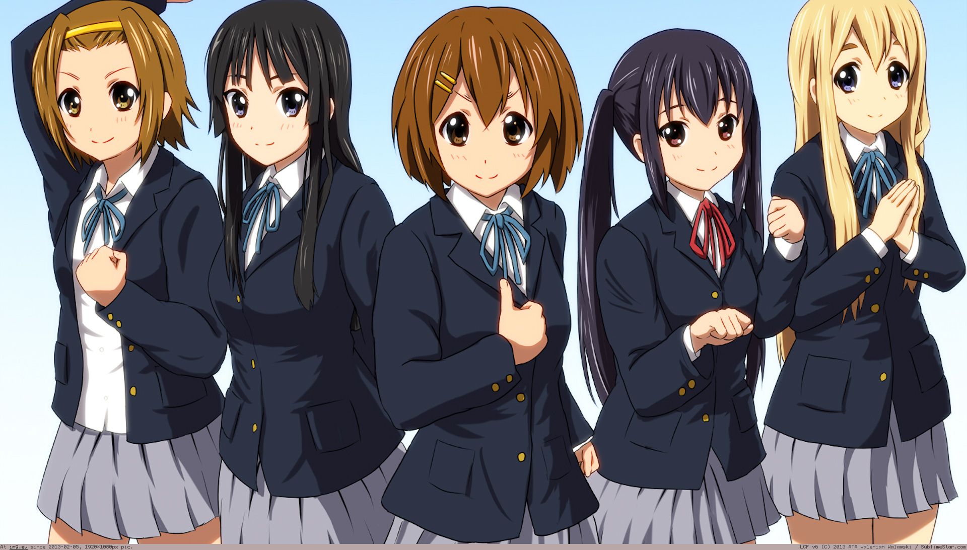 K-ON!, Hirasawa Yui, Akiyama Mio, Kotobuki Tsumugi, Nakano Azusa, Tainaka  Ritsu