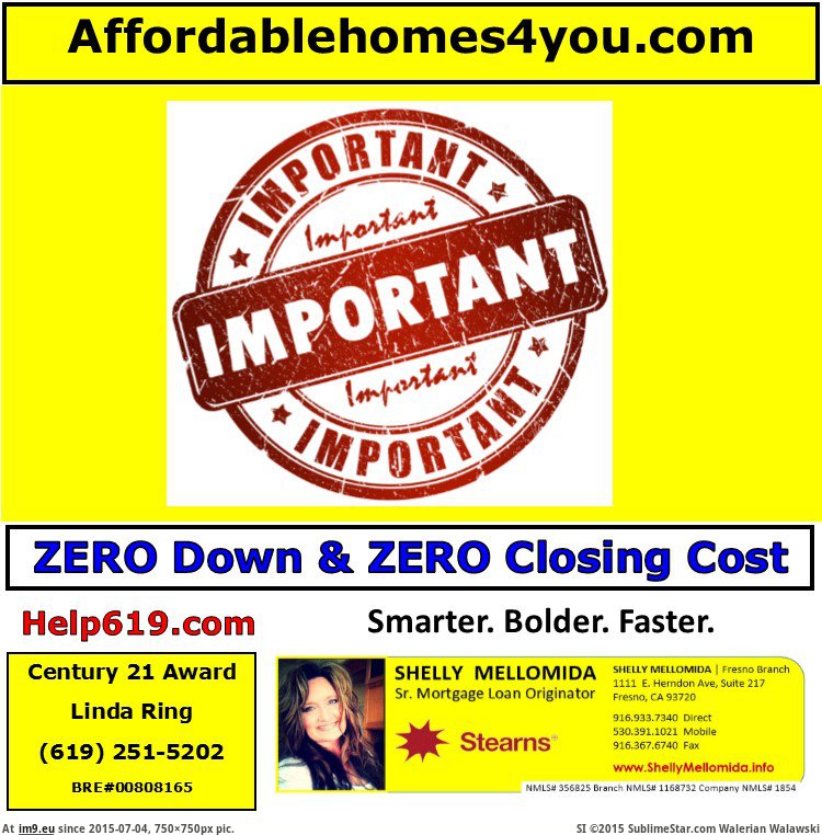 Affordable Homes Getting Your Homeownership Zero Down Zero Closing Cost Loan Century 21 Award San Diego Linda Ring and Shelly Me (in Linda Ring Century 21 Award San Diego Real Estate)