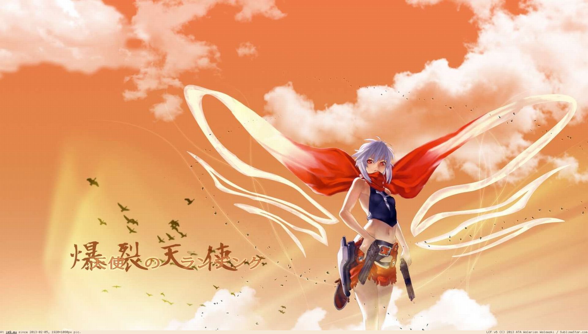 Anime Flying Girls Wallpapers - Wallpaper Cave