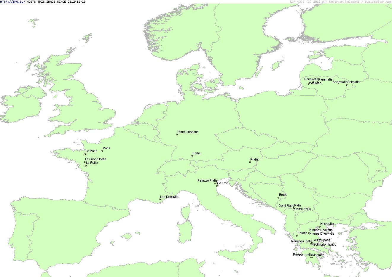 _atis (in Geonames)