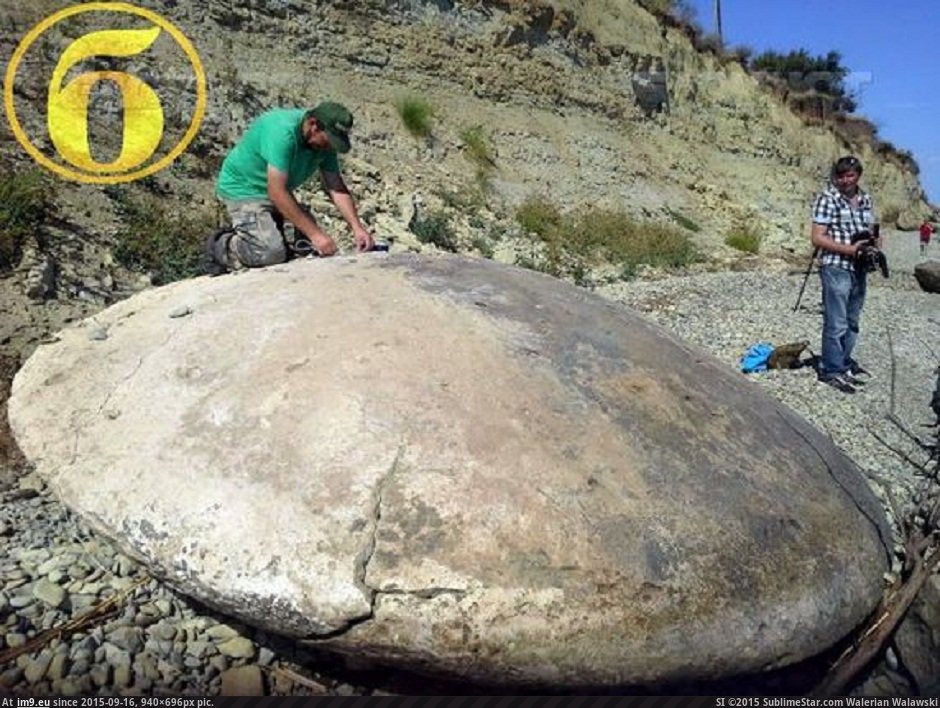 Alternative-News.tk - Four-Meter ‘UFO’ Stone Disc Found In Volgograd Russia (Credit: Bloknot-Volgograd)  Read more at http://www.inquisitr.com/2418156/four-meter-ufo-disc-found-near-volgograd-in-russia-ufologists-say-disc-is-an-alien-flying-saucer-spacecraft/#tVBDW2Z1sbKbyI3q.99