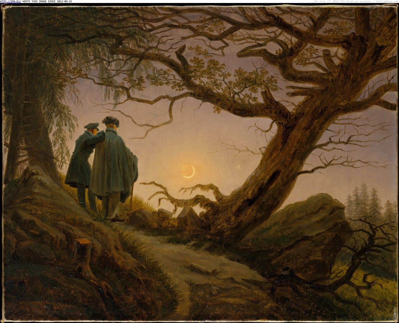  - caspar-david-friedrich-two-men-contemplating-the-moon-ca-1825-30