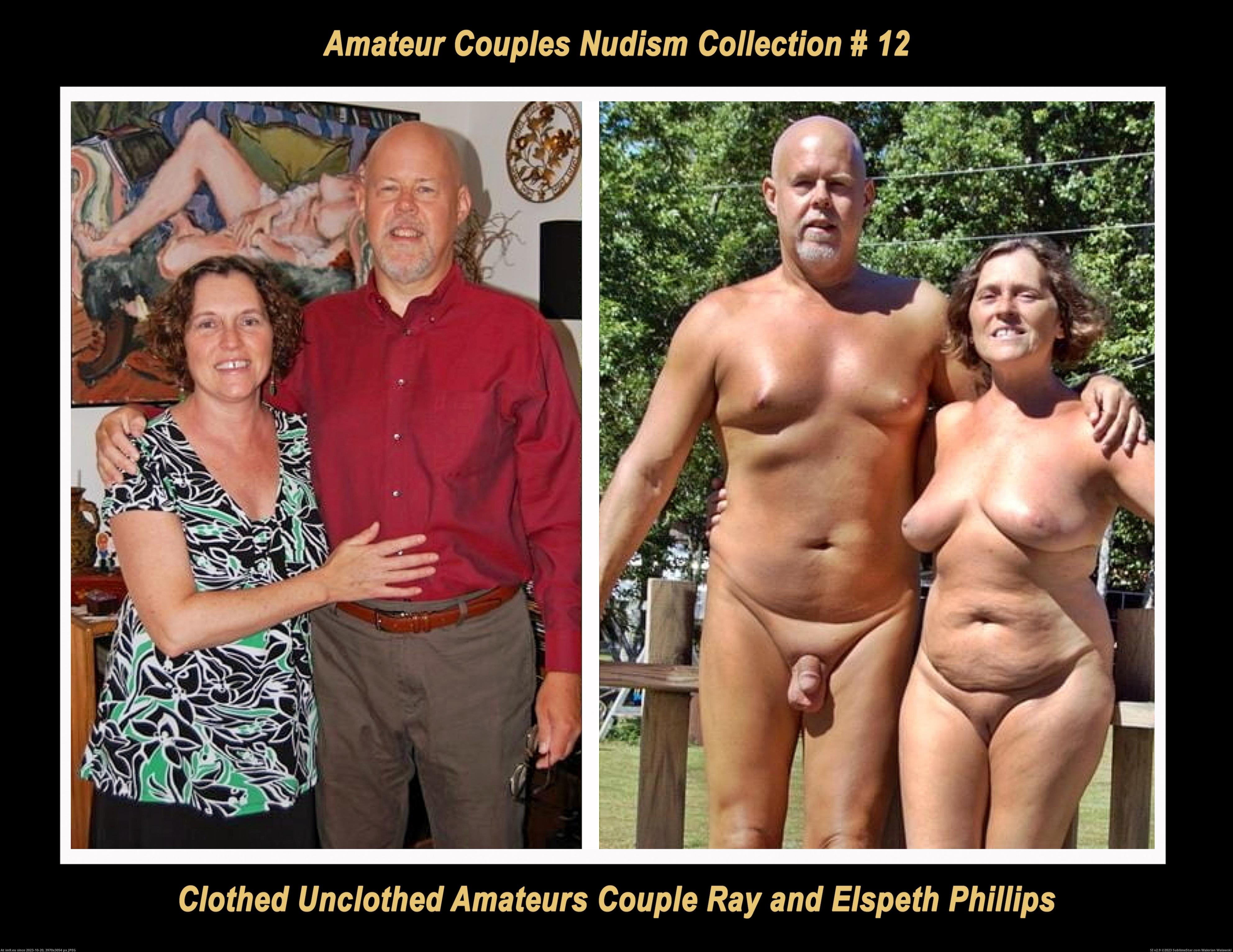 Couples clothed unclothed