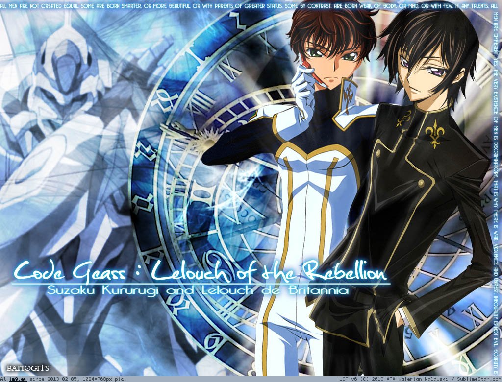 Code Geass Anime Wallpaper 29676 (HD) (in HD Wallpapers - anime, games and abstract art/3D backgrounds)