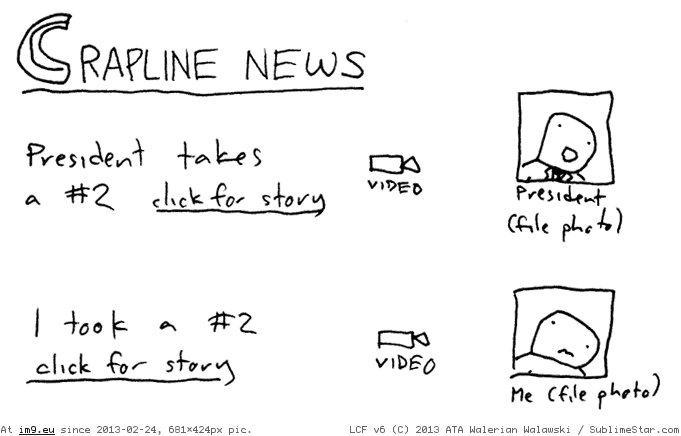 Crapline News (funny meme) (in Funny pics and meme mix)