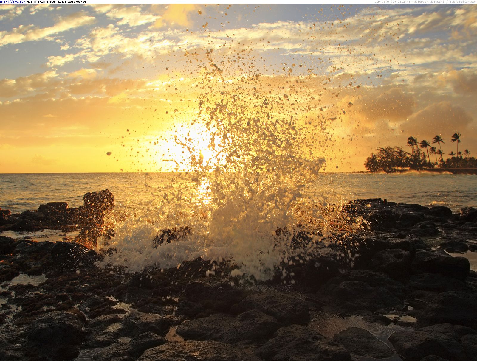 Sunset In Hawaii