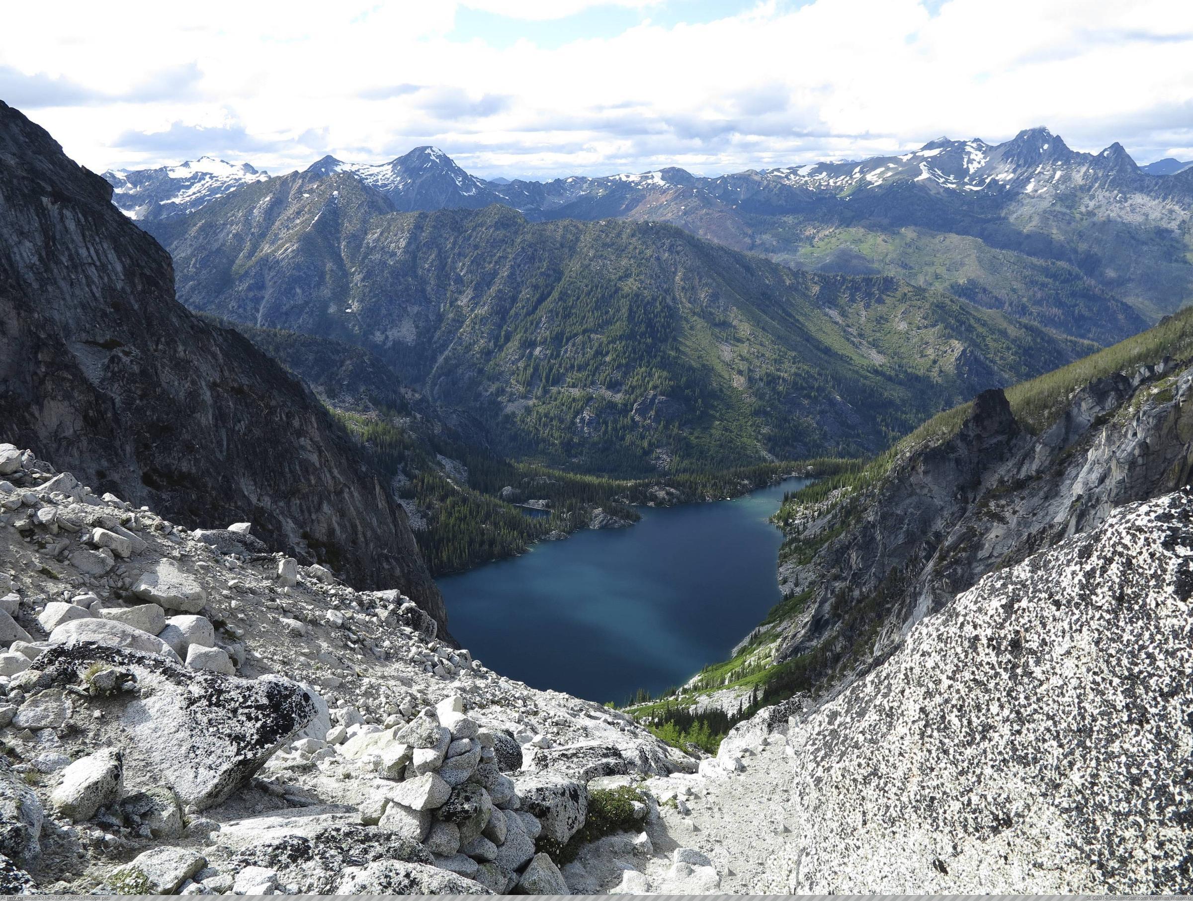 Pic. #Lake #Top #Colchuck #Aasgard #Pass #2400x1800, 884096B â€“ My  r/EARTHPORN favs