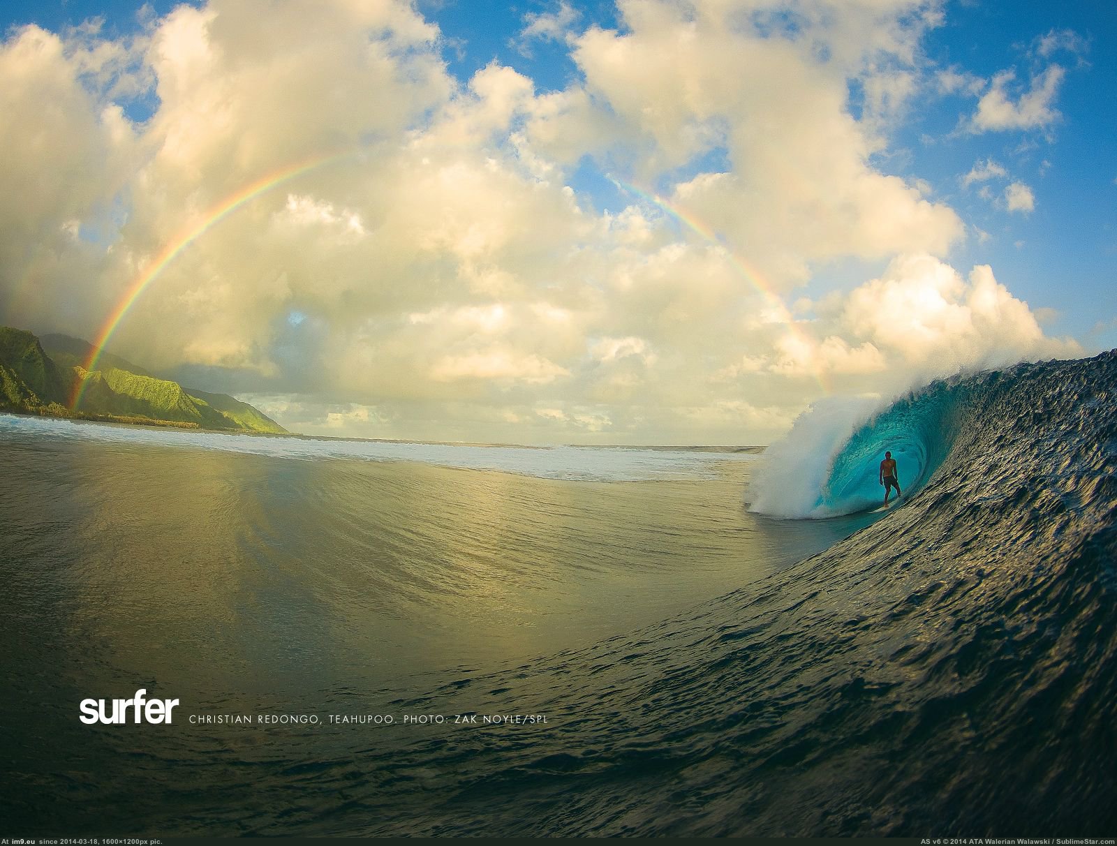 Pic. #French #Polynesia #Teahupoo #1600x1200, 360996B â€“ My r/EARTHPORN favs