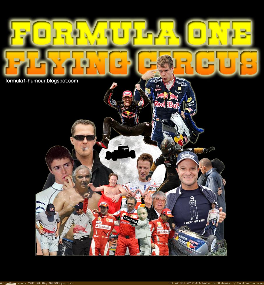 Formula One Humour Official Poster 2011 (F1 humour) (in F1 Humour Images)