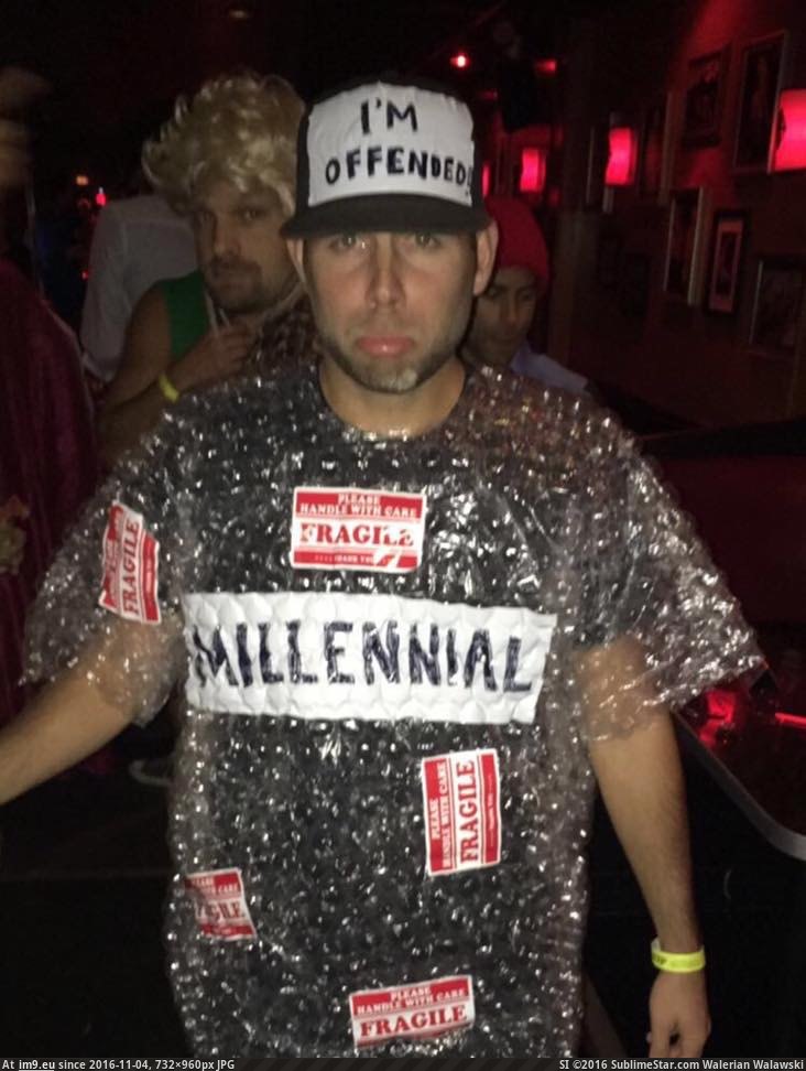 [Funny] I hate my generation some days. But this is a great Halloween costume! (in My r/FUNNY favs)