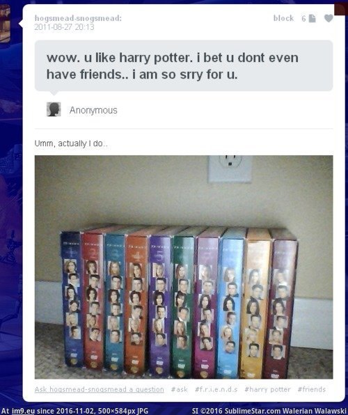 [Funny] Wow... you like Harry Potter??? (in My r/FUNNY favs)
