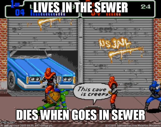 [Gaming] Noticed this bullshit while playing Turtles in Time (in My r/GAMING favs)