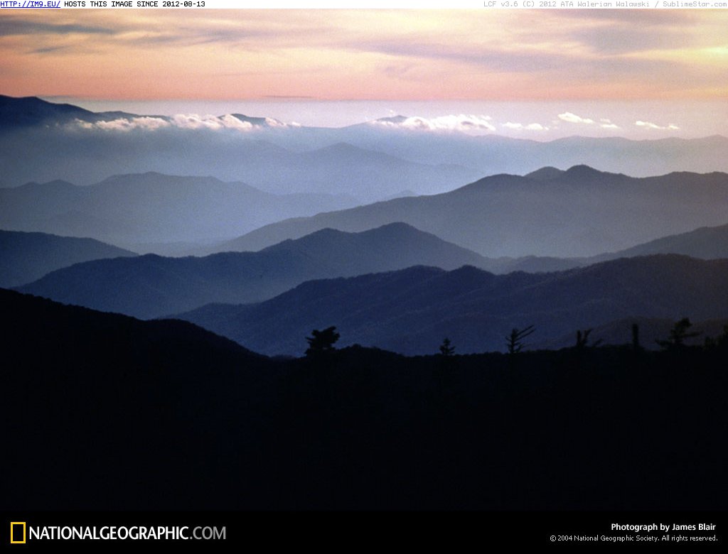 Great Smoky Mountains (in National Geographic Photo Of The Day 2001-2009)