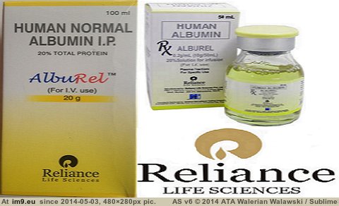 Human Albumin (in Geftinat)
