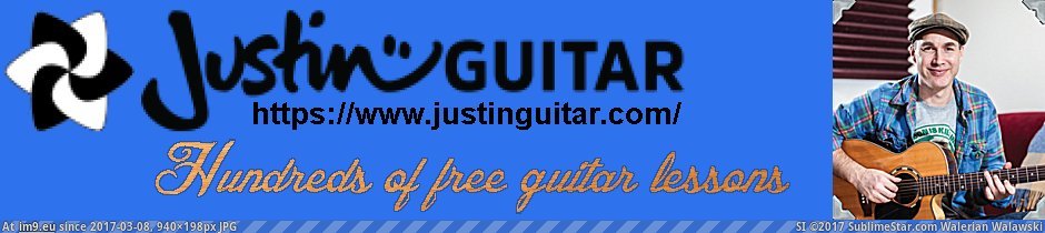 Justin Guitar - Banner (in WestmanJams)