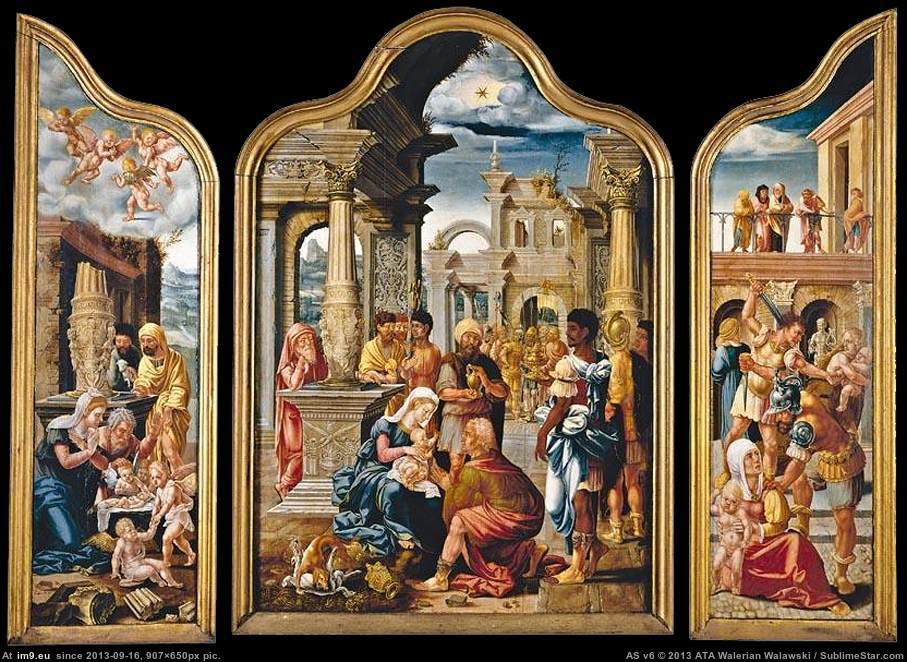 Lambert_Lombard_-_Triptych_-_WGA13360 (in Triptych)