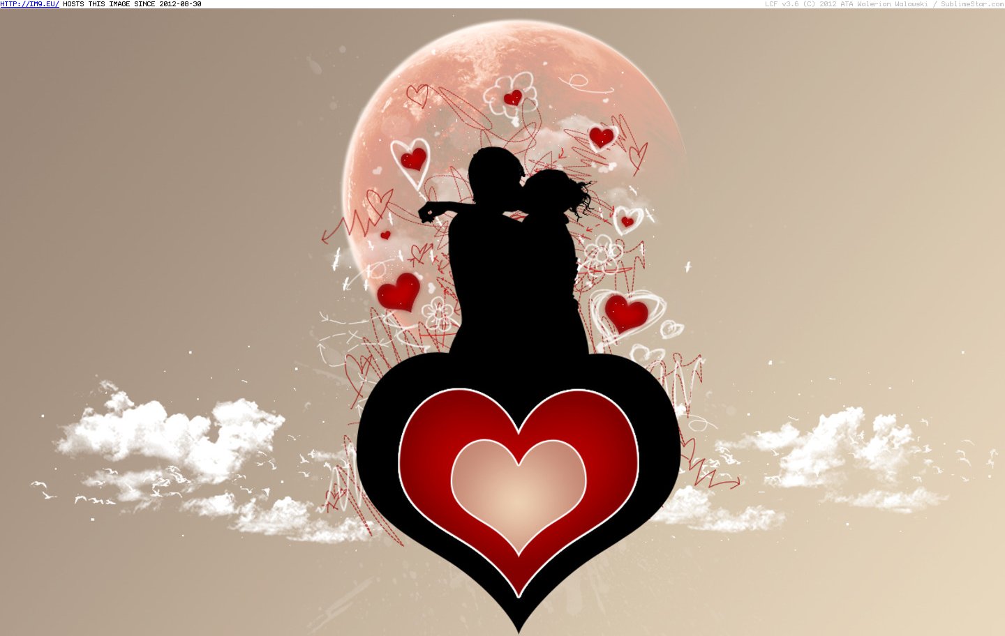 Lovers Heart (wallpaper) (in Hearts Wallpapers)