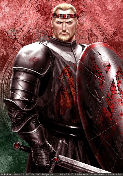 Maegor Targaryen (Maegor the Cruel) (in Game of Thrones ART (A Song of Ice and Fire))