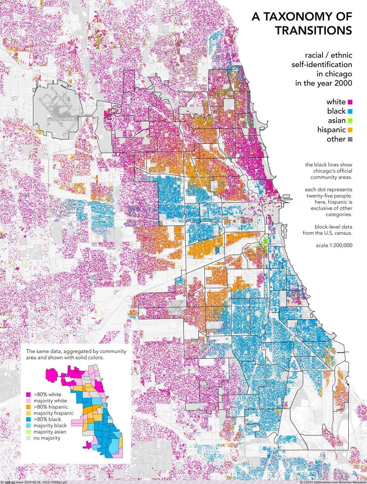 Pic. Map Problem Hypersegregation Chicago Demonstrating, 554422B – My  rMAPS favs