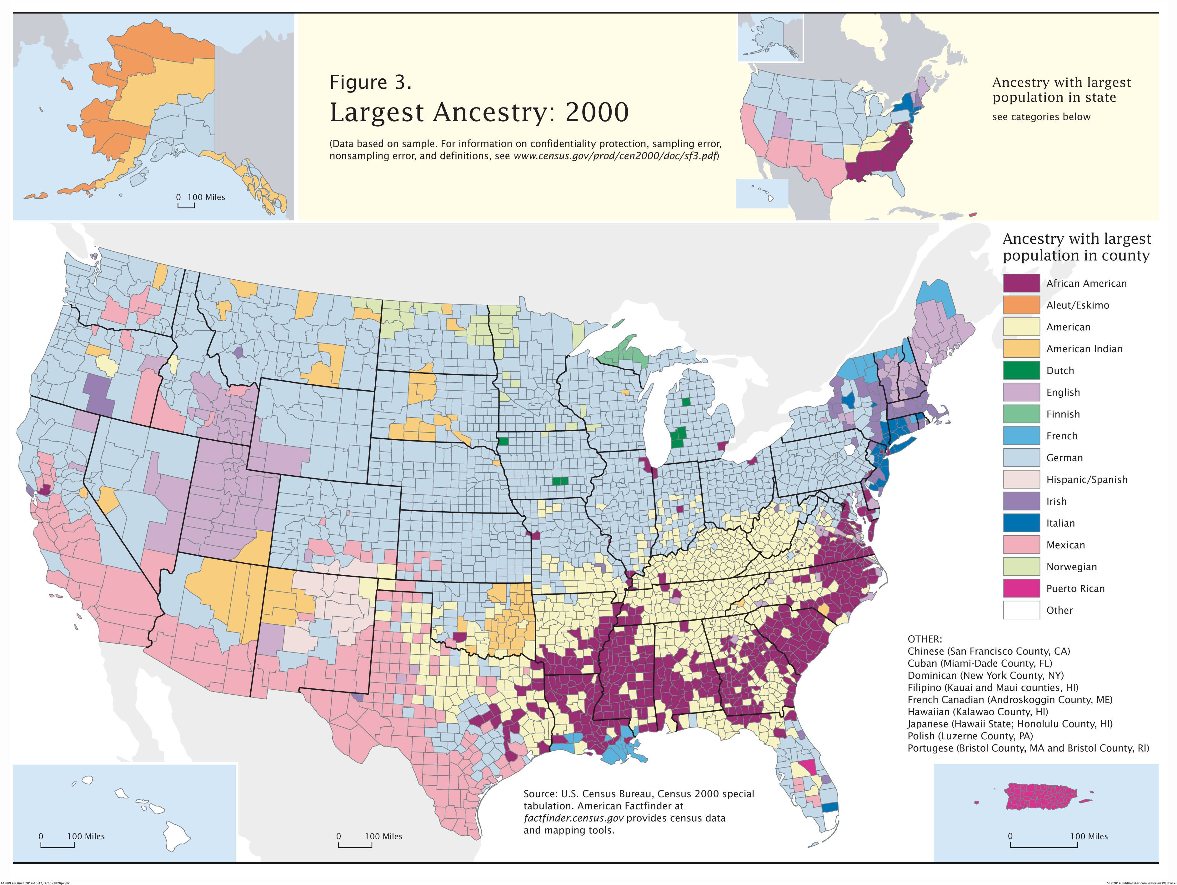 Pic. #County #Ancestry #Usa, 860097B – My r/MAPS favs