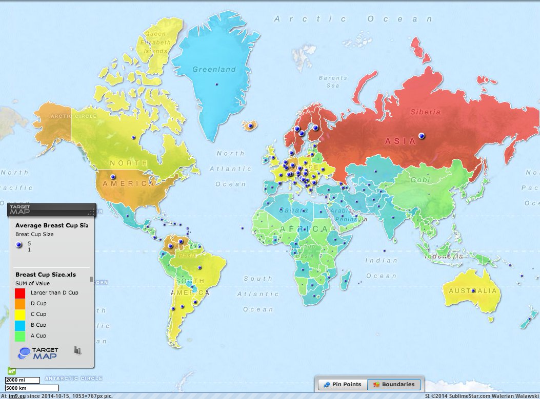 Pic. #World #Size #Breast #1000x730 #Average #Cup, 145003B – My r/MAPS favs