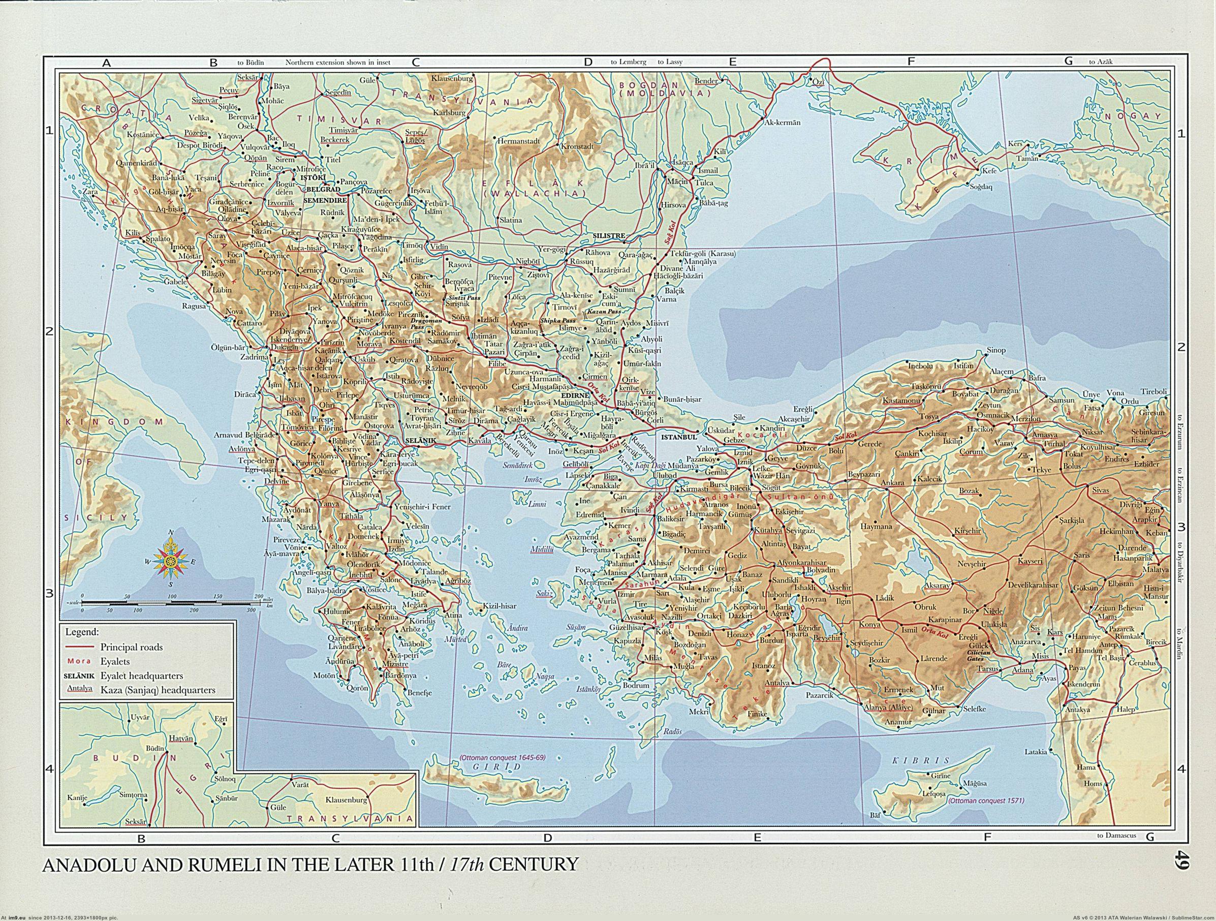 Pic Map Place Rule Balkans Anadolu Anatolia Rumeli Names  