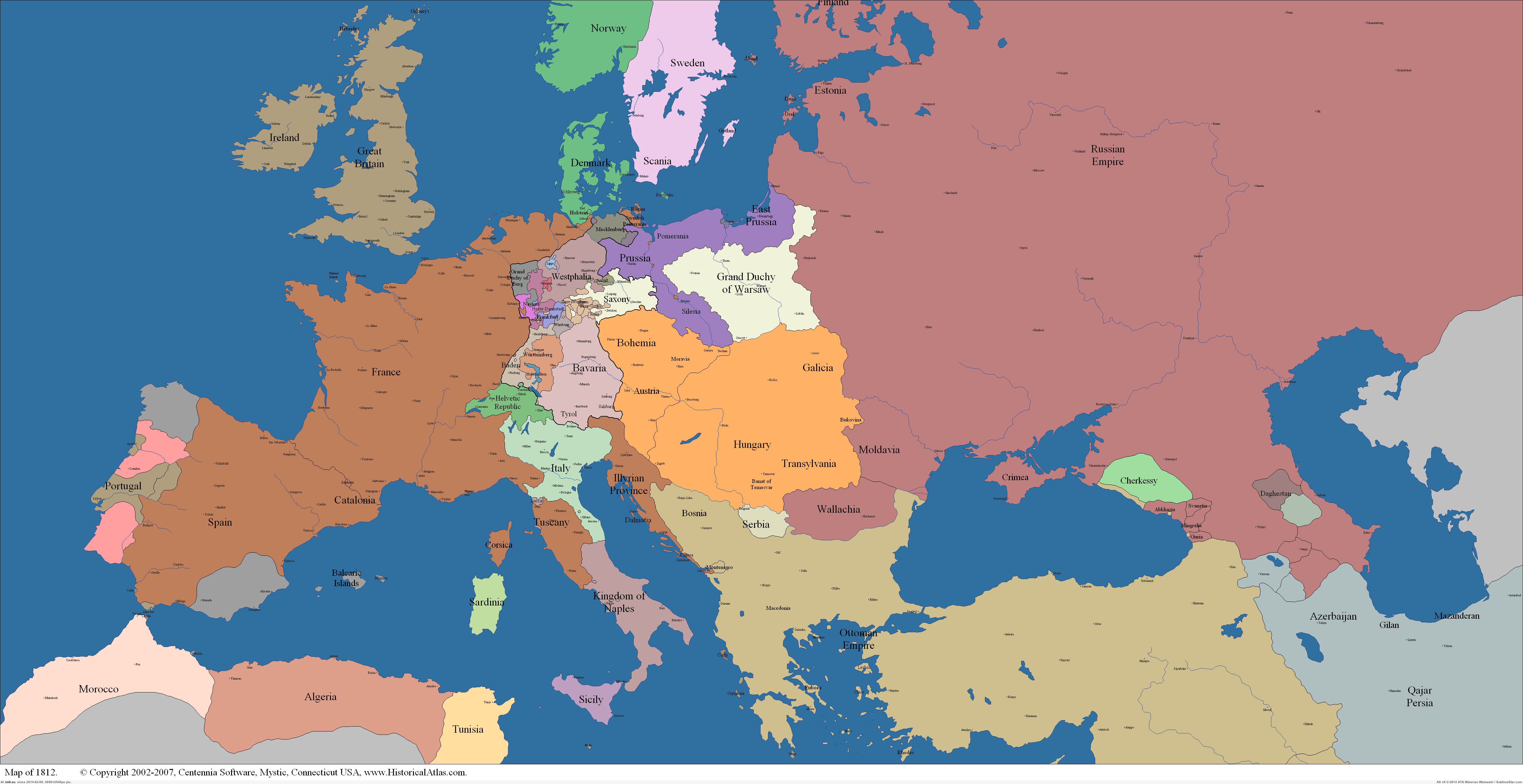 European Invasion Porn - Pic. #Europe #Russia #Napoleon #4956x2540 #Eve #Invasion, 901691B â€“ My  r/MAPS favs