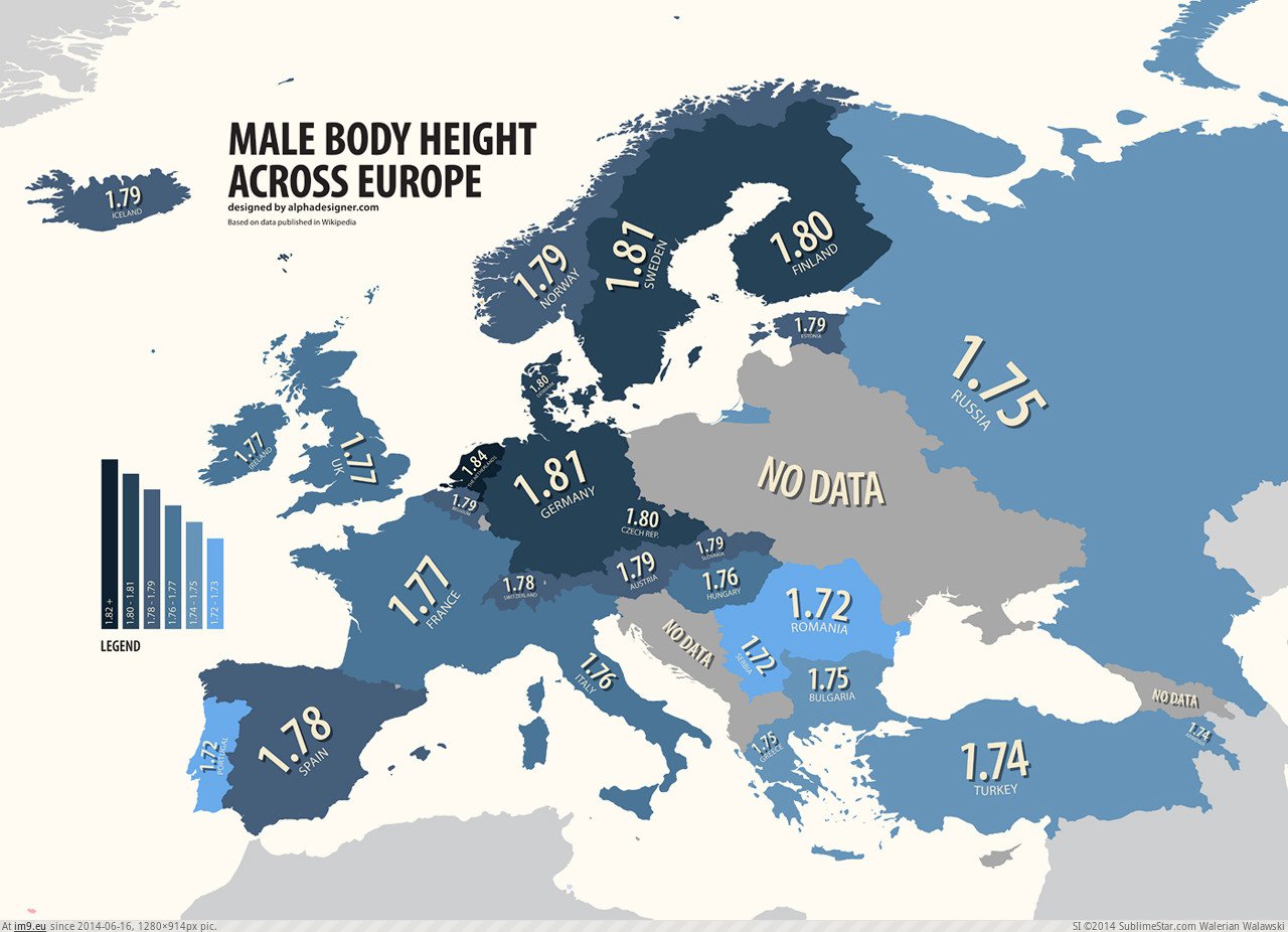 Pic. #Body #Male #Height #Europe, 150377B – My r/MAPS favs