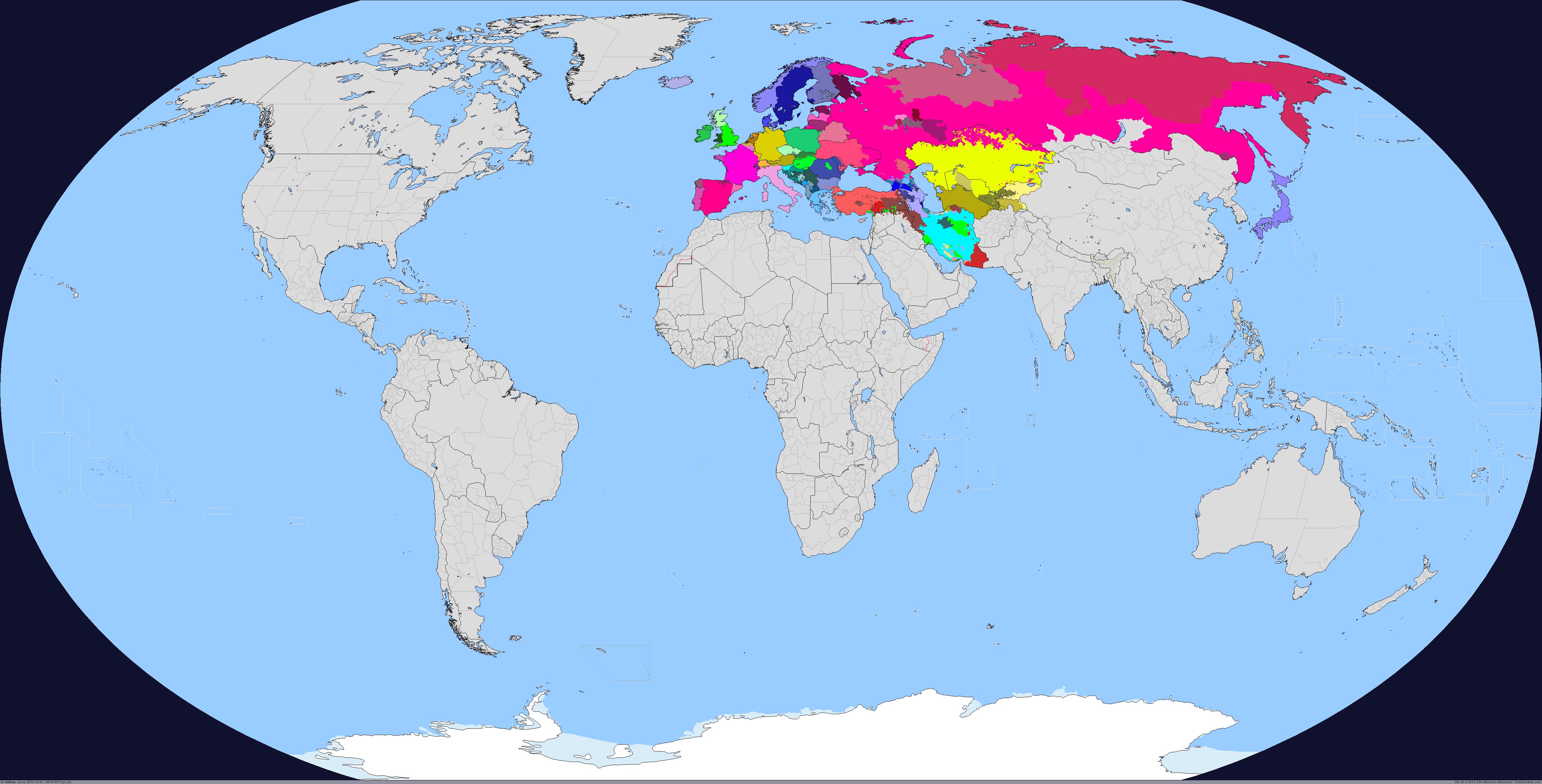 world ethnicity map