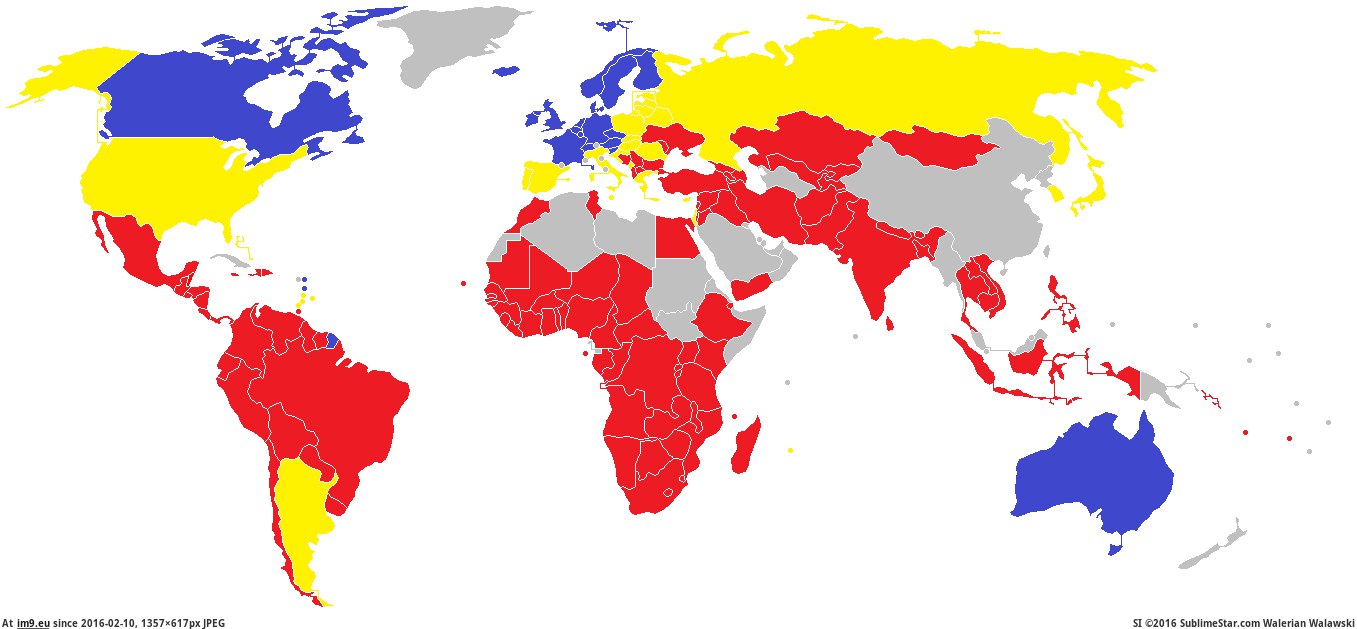 [Mapporn] The first, second, and third worlds based on inequality-adjusted HDI for 2015, with the same criteria as -u-YuppieFuck (in My r/MAPS favs)