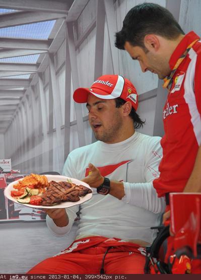 Massa Eating (F1 humour) (in F1 Humour Images)