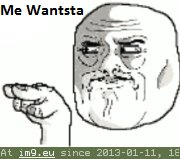 Me Wantsta (meme face) (in Memes, rage faces and funny images)