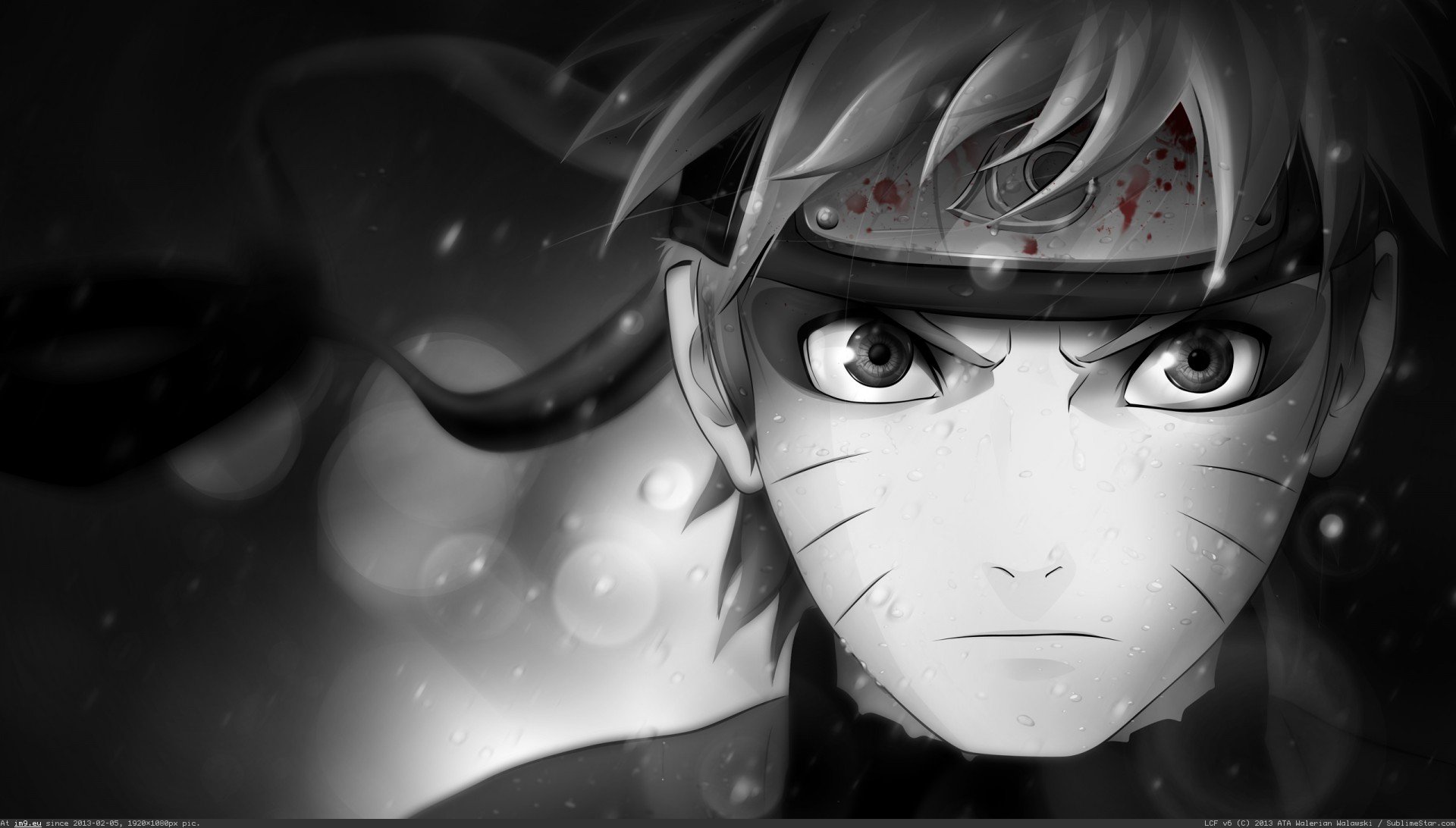 naruto wallpaper 1920x1080 black and white