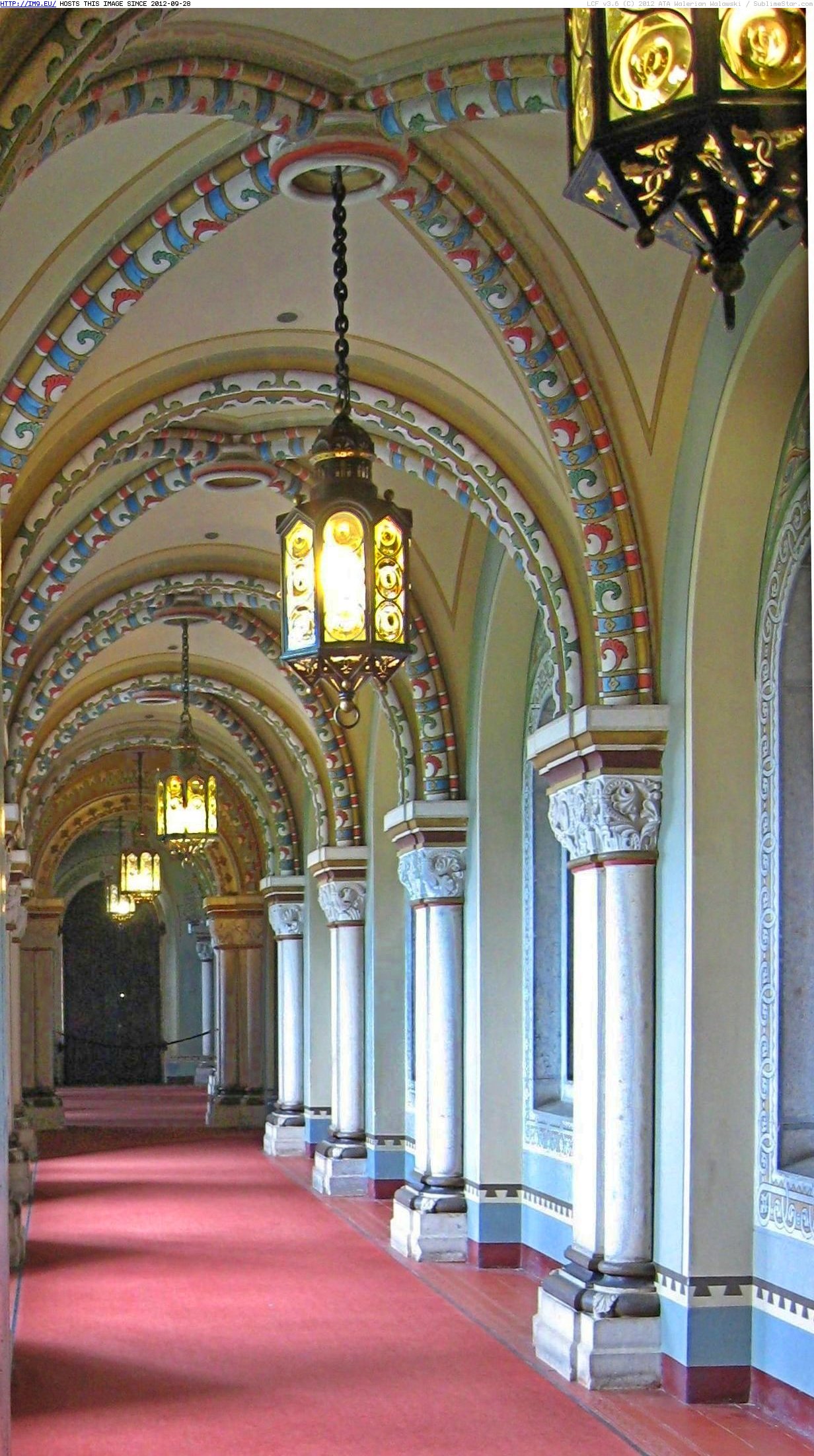 Neuschwanstein Gang (in Schloss Neuschwanstein (Neuschwanstein Castle))