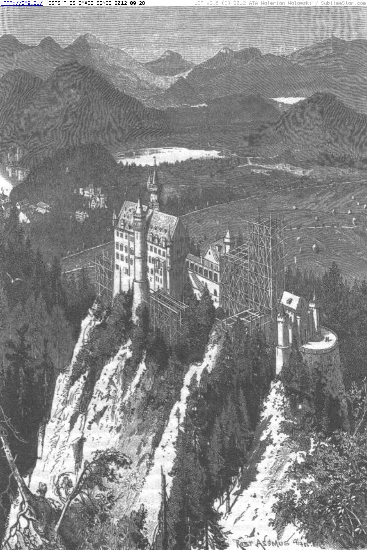 Neuschwanstein1886 (in Schloss Neuschwanstein (Neuschwanstein Castle))