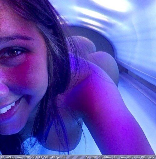Nude In The Tanning Bed 73