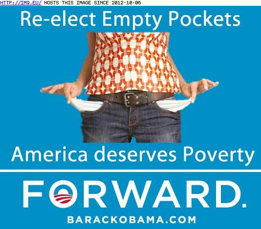 Obama ReElect Empty Pockets (in Obama is Failure)