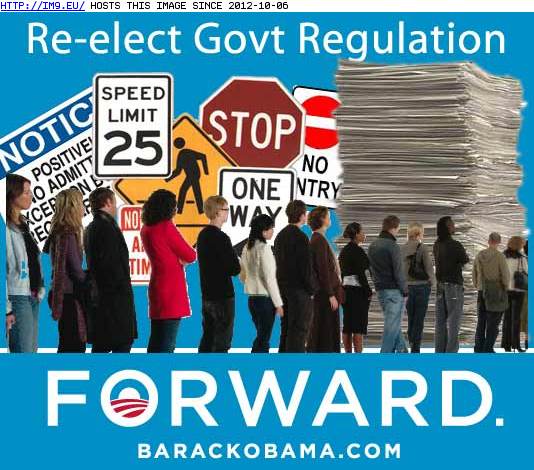 Obama ReElect Government Regulation (in Obama is Failure)