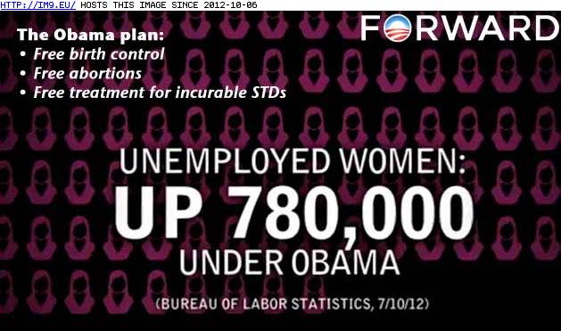Obama Unemployed Women (in Obama is Failure)