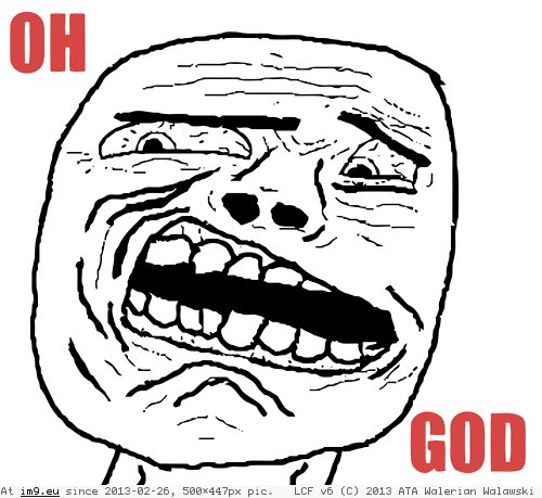 Oh God Face Meme Rage Faces (meme face) (in Memes, rage faces and funny images)