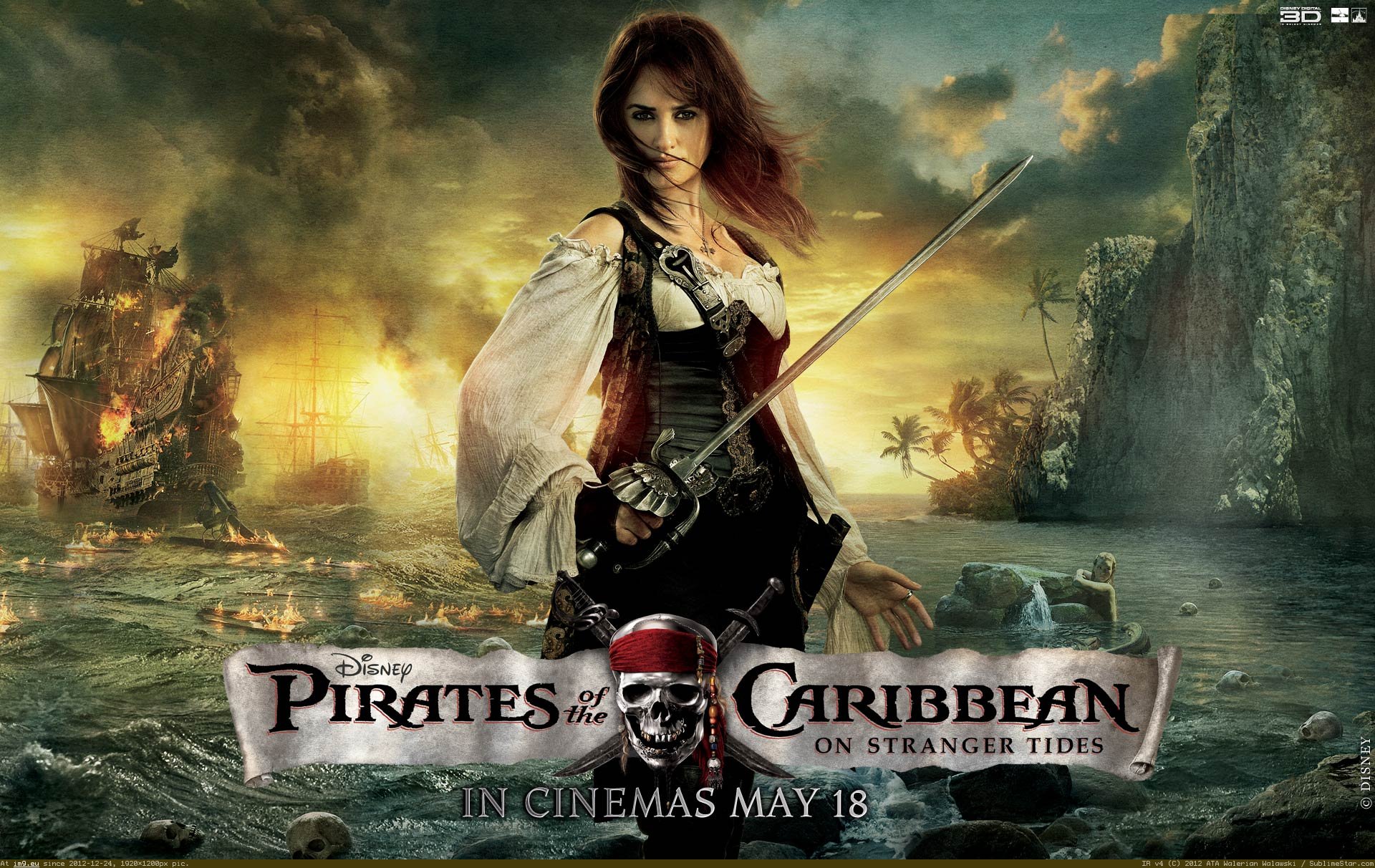 Pic. Wallpaper Wide Pirates Penelope Caribbean Cruz 570881B