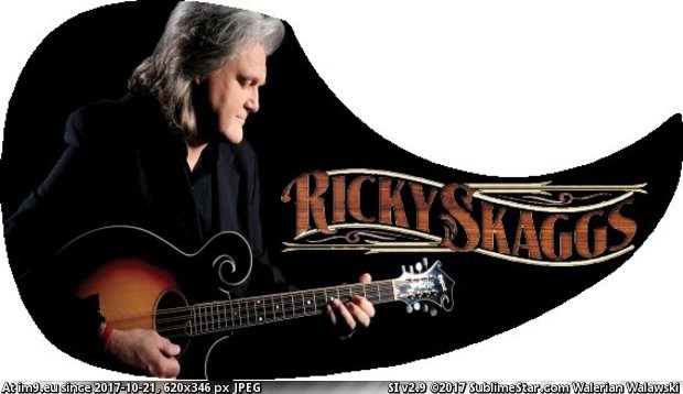 Pick Guard - Ricky Skaggs (in Custom Pickguard Art)