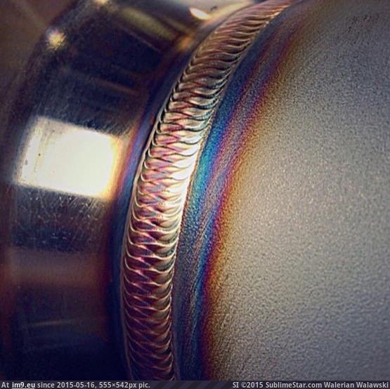 [Pics] this is what a rolls-royce cobra style weld looks like, courtesy of mats bertheussen (in My r/PICS favs)